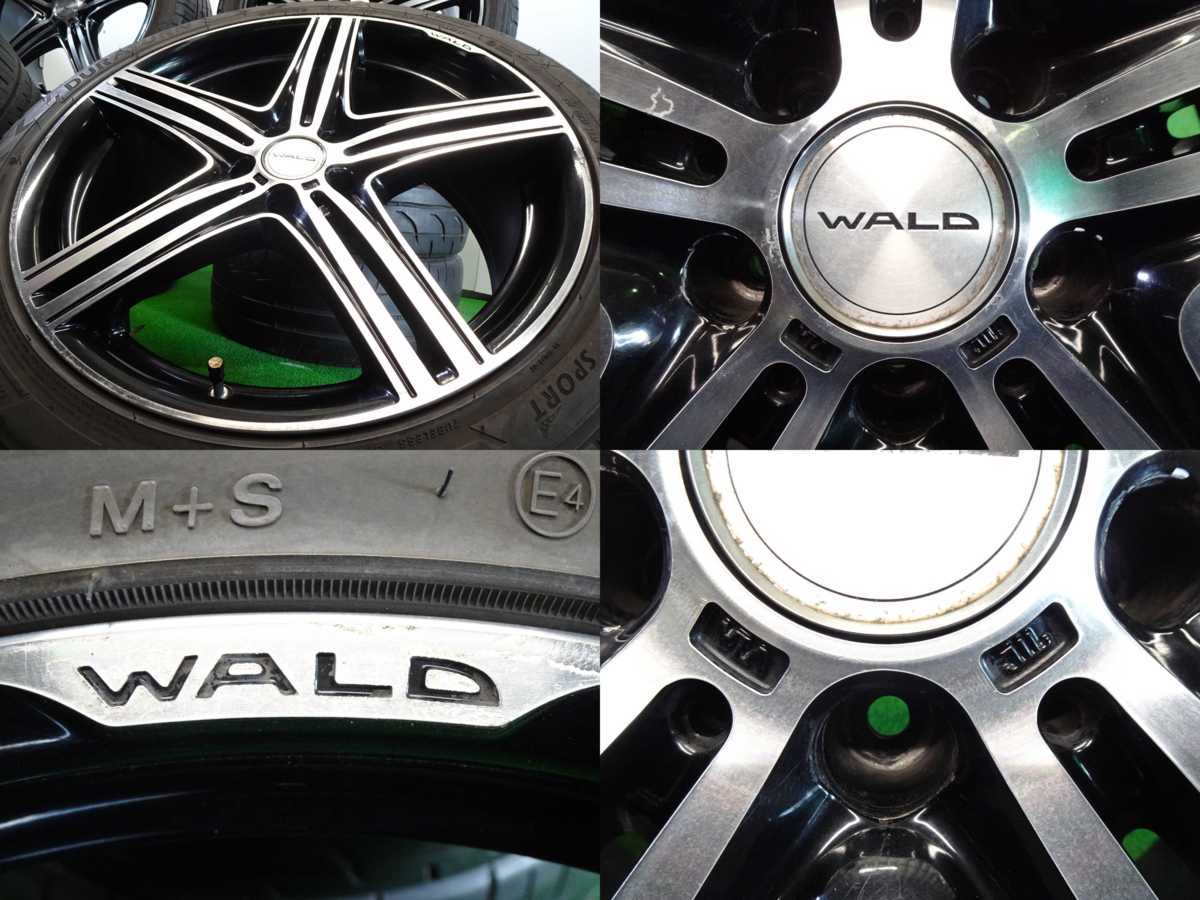 4本 WALD ヴァルド マホラ 20インチ 8.5J +40 5H 114.3 ラジアル 輸入 