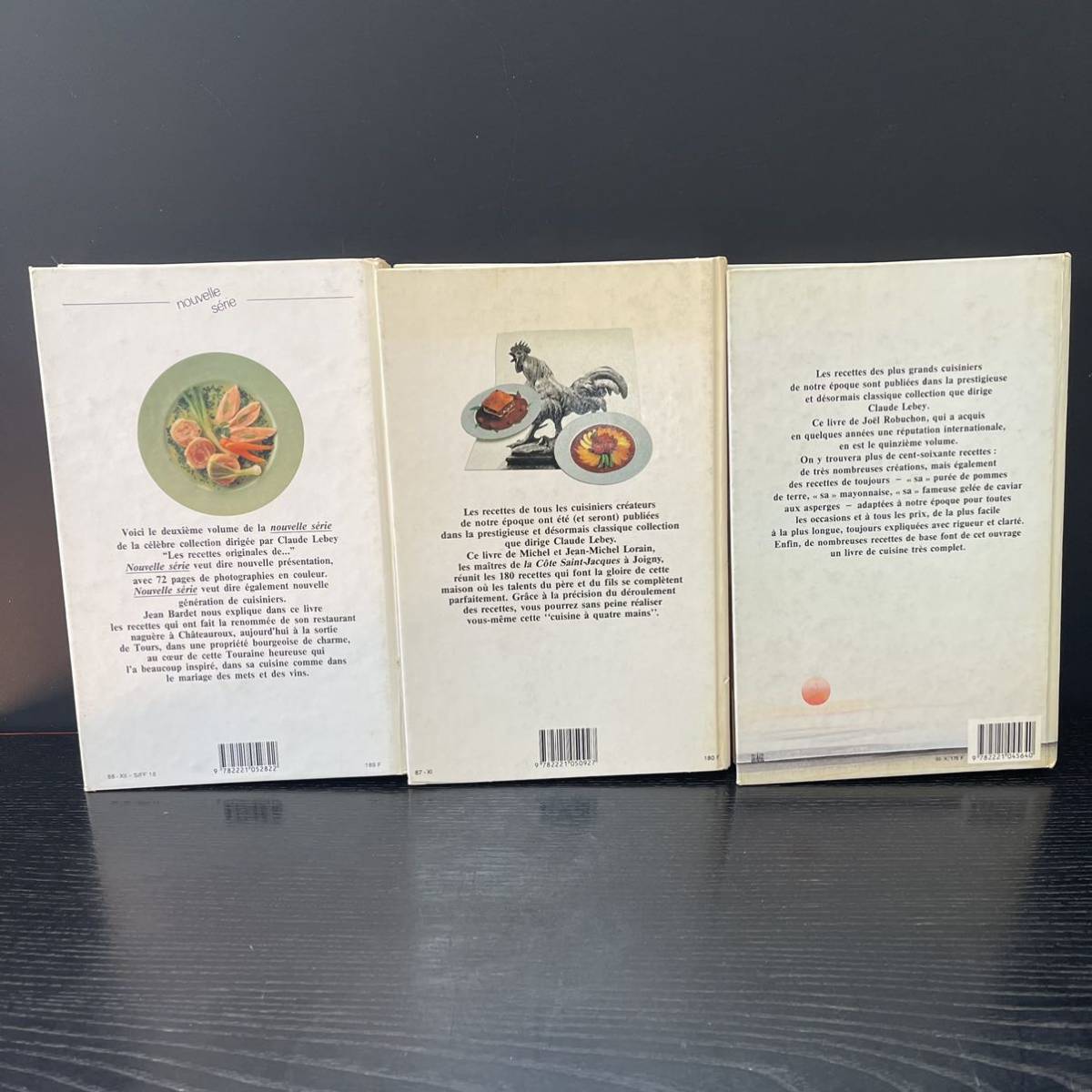 新フランス料理 原書 3冊セット Les Recettes Originales Michael et 