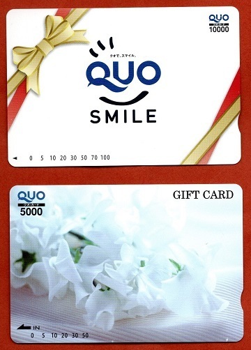 ☆QUOカード 500円×20枚 10,000円分 未使用（難あり）②☆ QUOカード