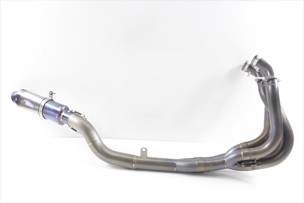 1円スタート：ZZR1400[83社外K-FACTORYフルエキマフラー]検ZX-14｝F