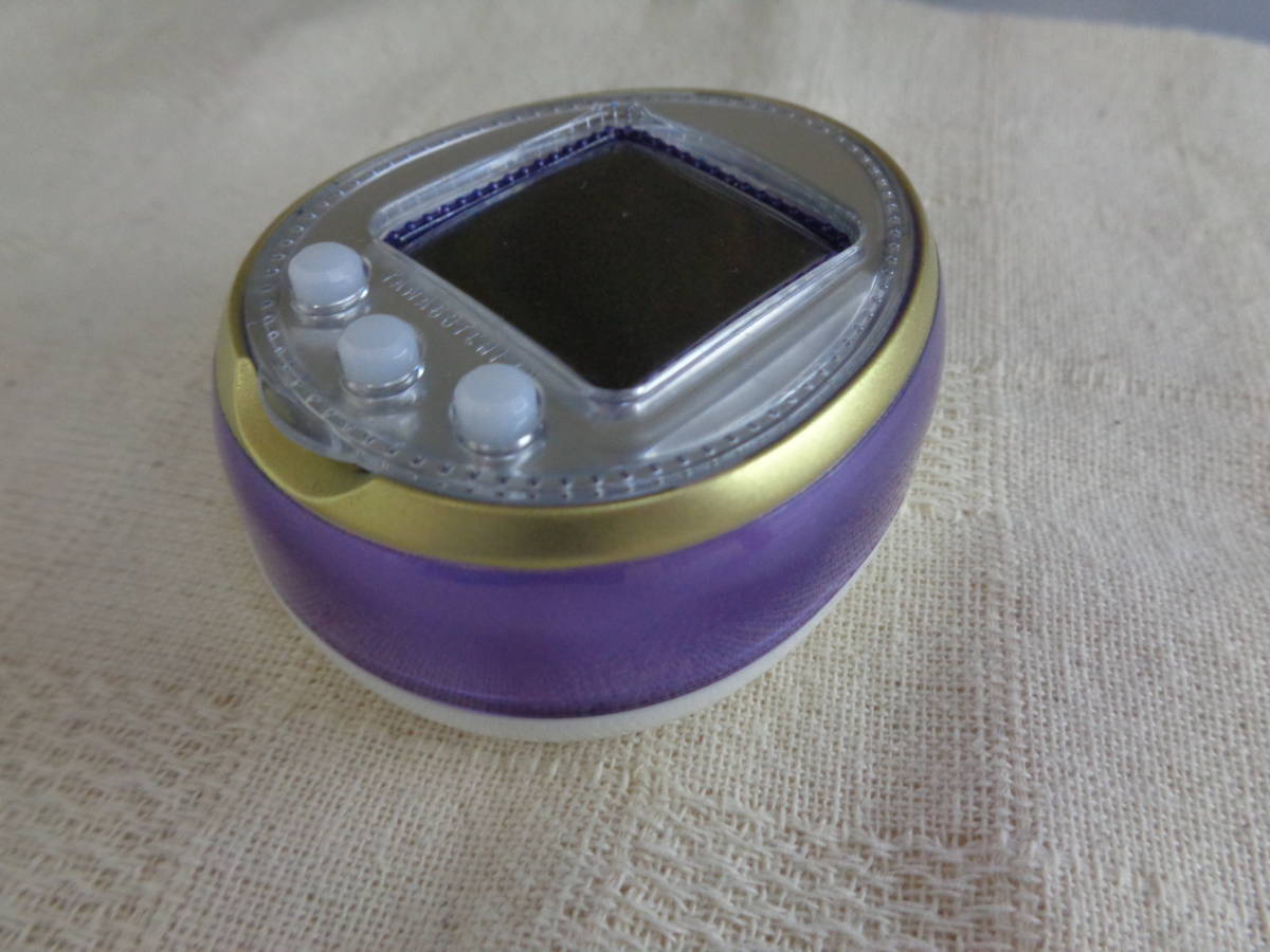 TAMAGOTCHI 4U PURPLE たまごっち 4U パープル バンダイ 中古品 起動 