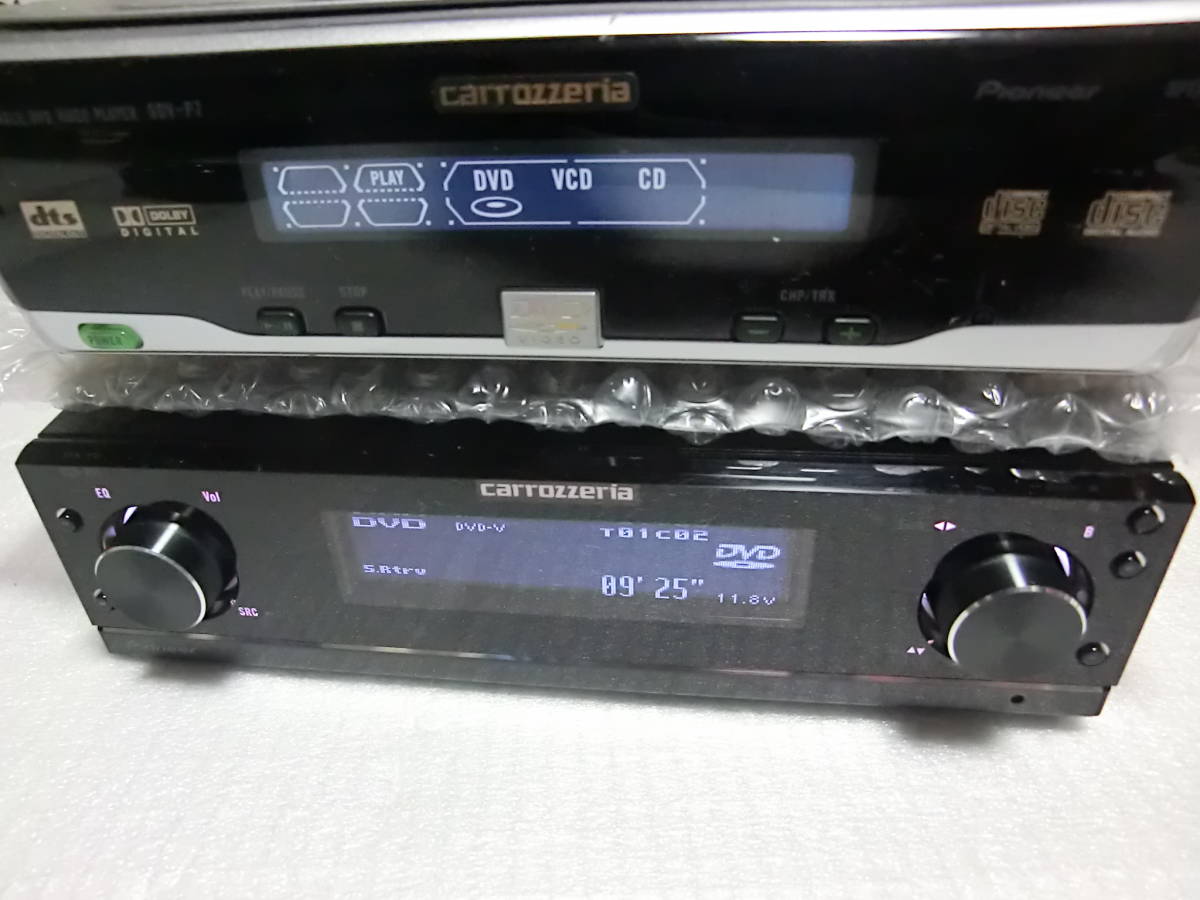カロッツェリア CD DVD プレイヤー デッキ SDV-P7 リモコン付き