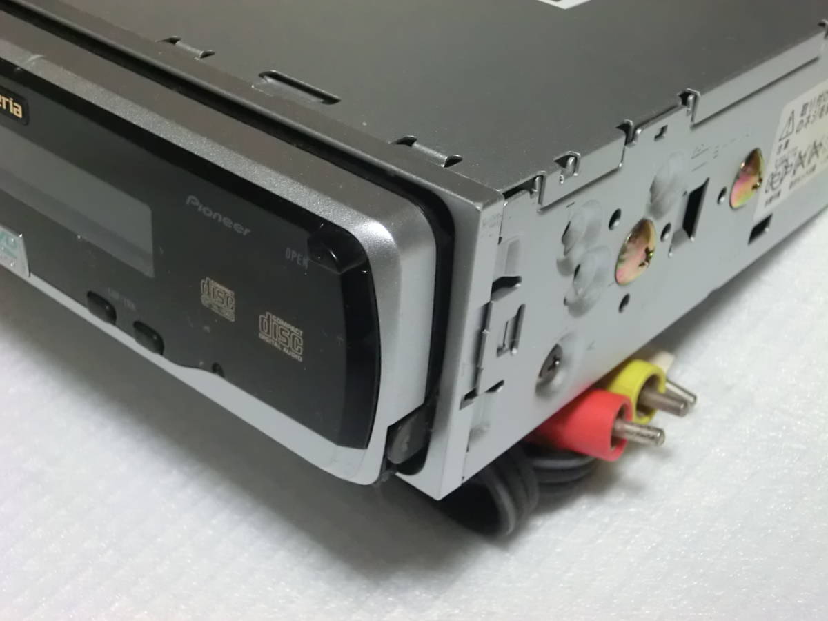 カロッツェリア CD DVD プレイヤー デッキ SDV-P7 リモコン付き