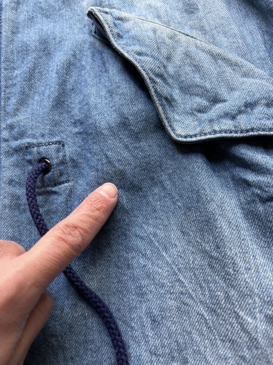 united arrows monkey time メンズ M-65 デニム フィッシュ united arrows monkey time メンズ M-65 デニム フィッシュ