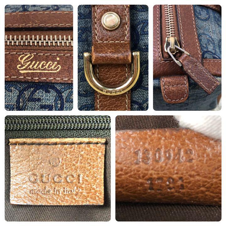 OLD GUCCI オールドグッチ ミニボストンバッグ ハンドバッグ トート