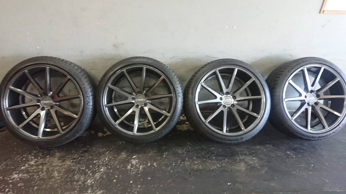 VOSSEN VFS-1 9.5J 20インチ et32 PCD112，DWS06255/35-20 ベンツ 