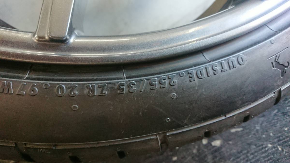 Vossen 20インチホイールタイヤセットアウディpcd112 5穴