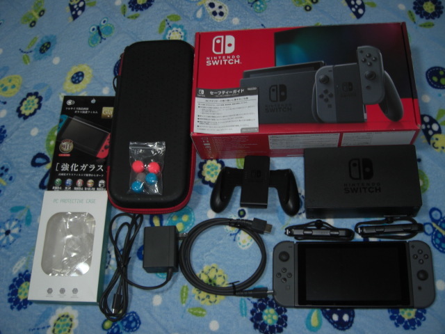 【新品，お買い得】 スイッチ 本体 バッテリー持続型 おまけ4品付 セット 任天堂 Nintendo Switch(ニンテンドースイッチ本体)｜売買されたオークション情報、yahooの商品情報をアーカイブ公開 - オークファン ニンテンドースイッチ本体