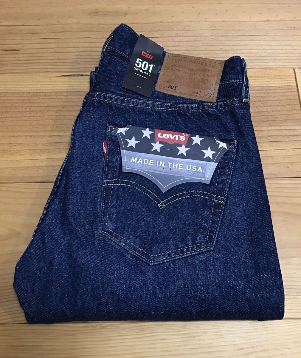 新品未使用 米国製 Levi's 501 ORIGINAL MADE IN THE USA W31 L32