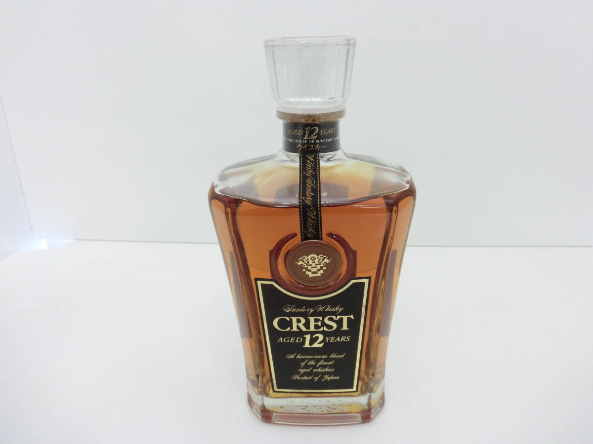 MM0402-86 5534 クレスト CREST 12年 サントリー SUNTORY ウイスキー