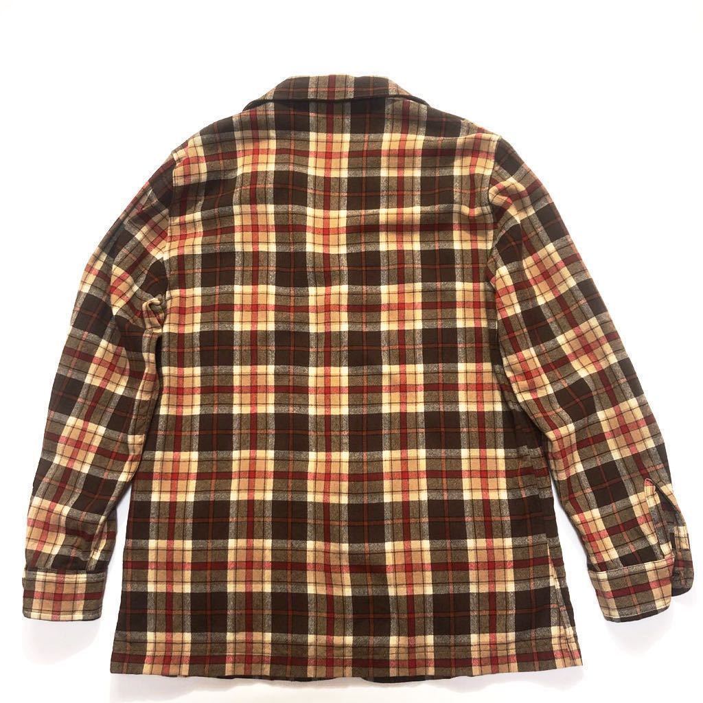70s USA製 ペンドルトン PENDLETON クルミボタン テーラード M 70s