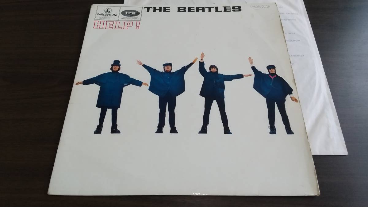 UK初回The Beatles Help! Mono極美盤 UK初回The Beatles Help! Mono極