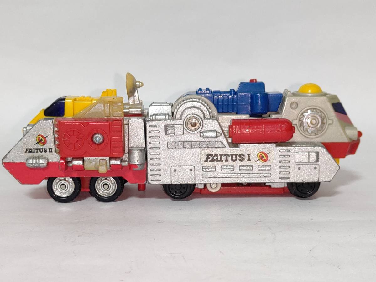 恐竜戦隊コセイドン ファイタス1・2号 合体セット 当時物 日本製 中古 