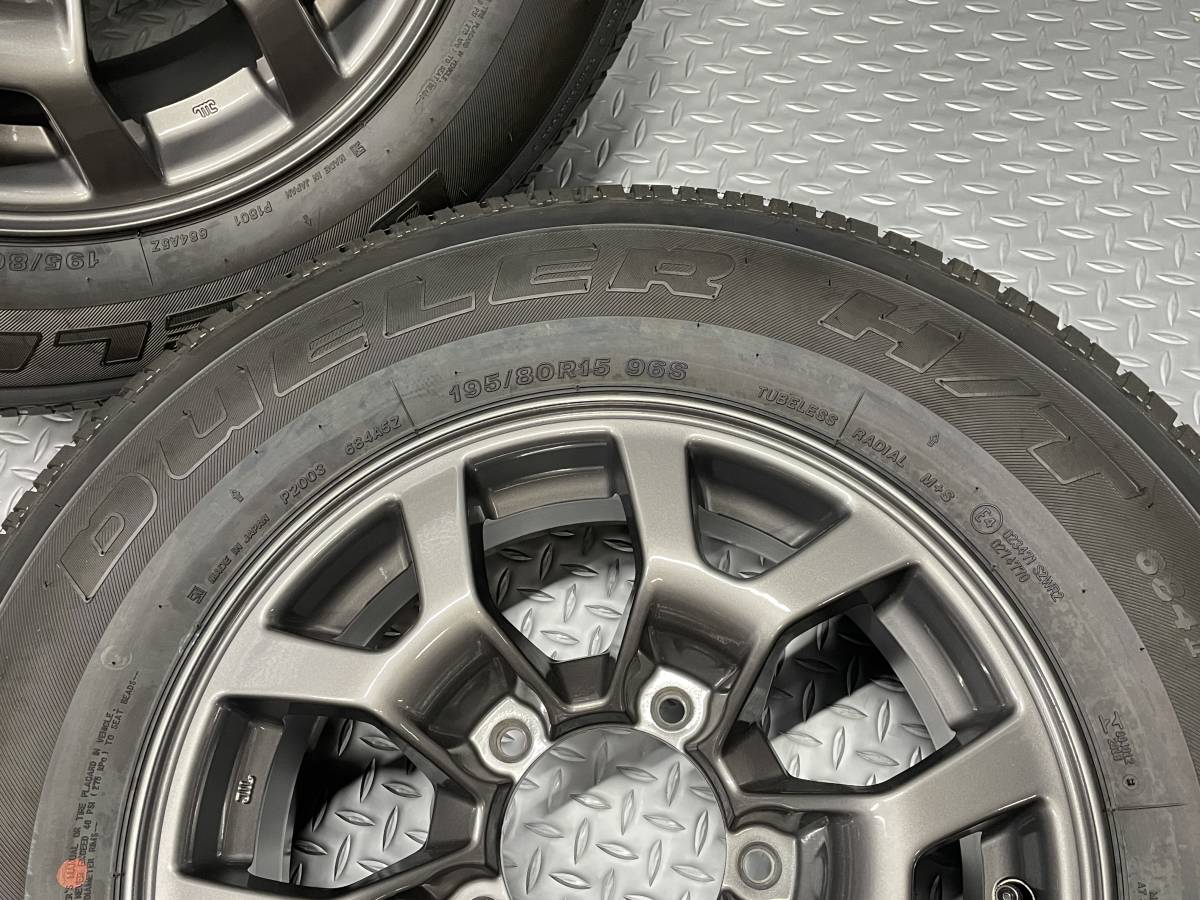 新車外し】ジムニー シエラ JB74 純正 15インチ×5.5J +5 PCD139.7 