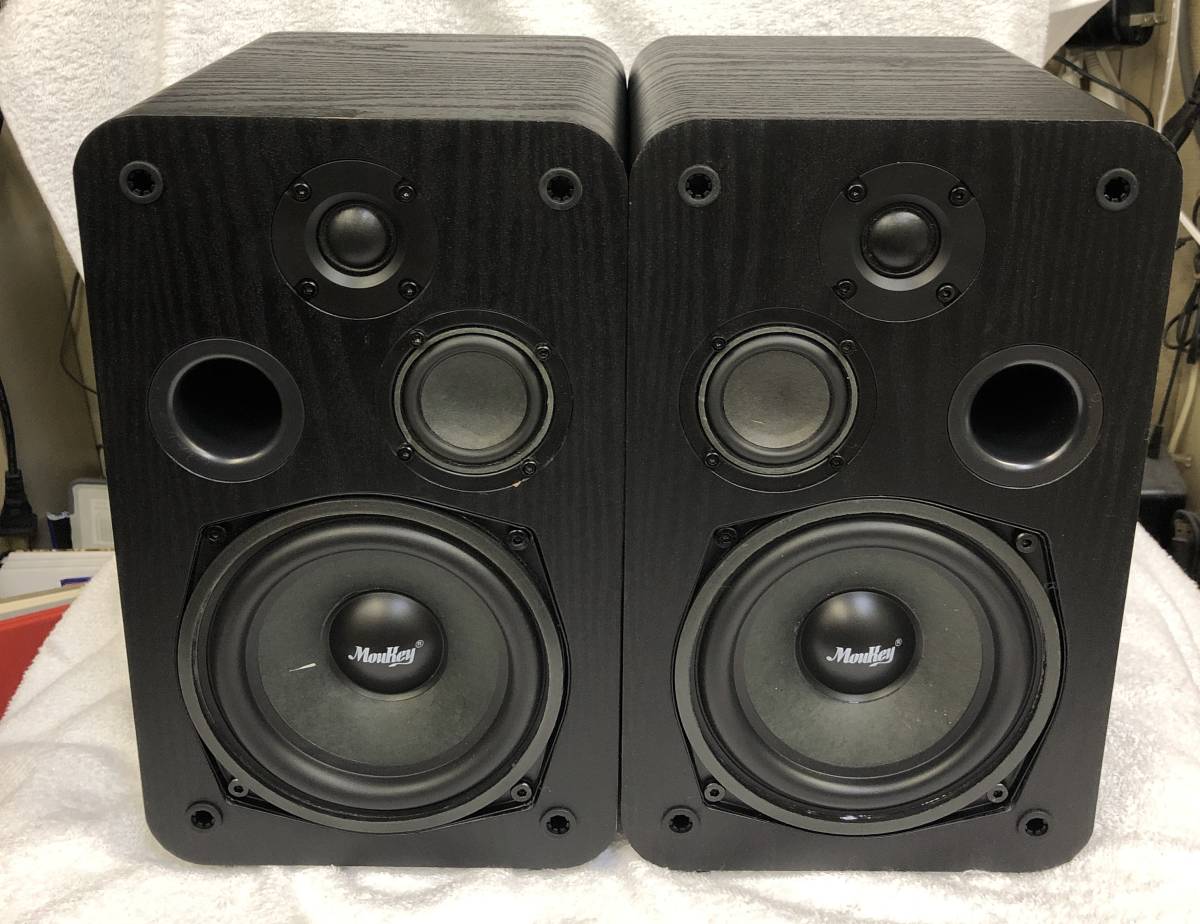 Moukey スピーカー M20-3 ペア Moukey