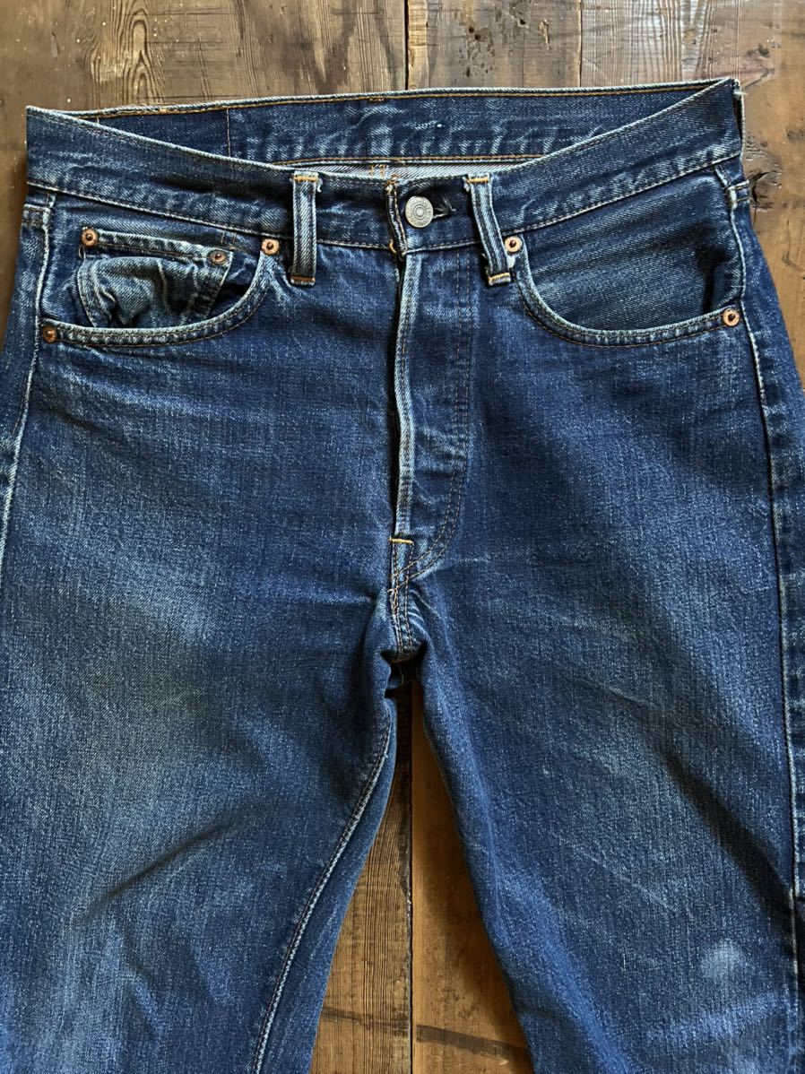 Special LEVIS 501 66前期 スレキスタンプ 極上濃紺 ズレポケ