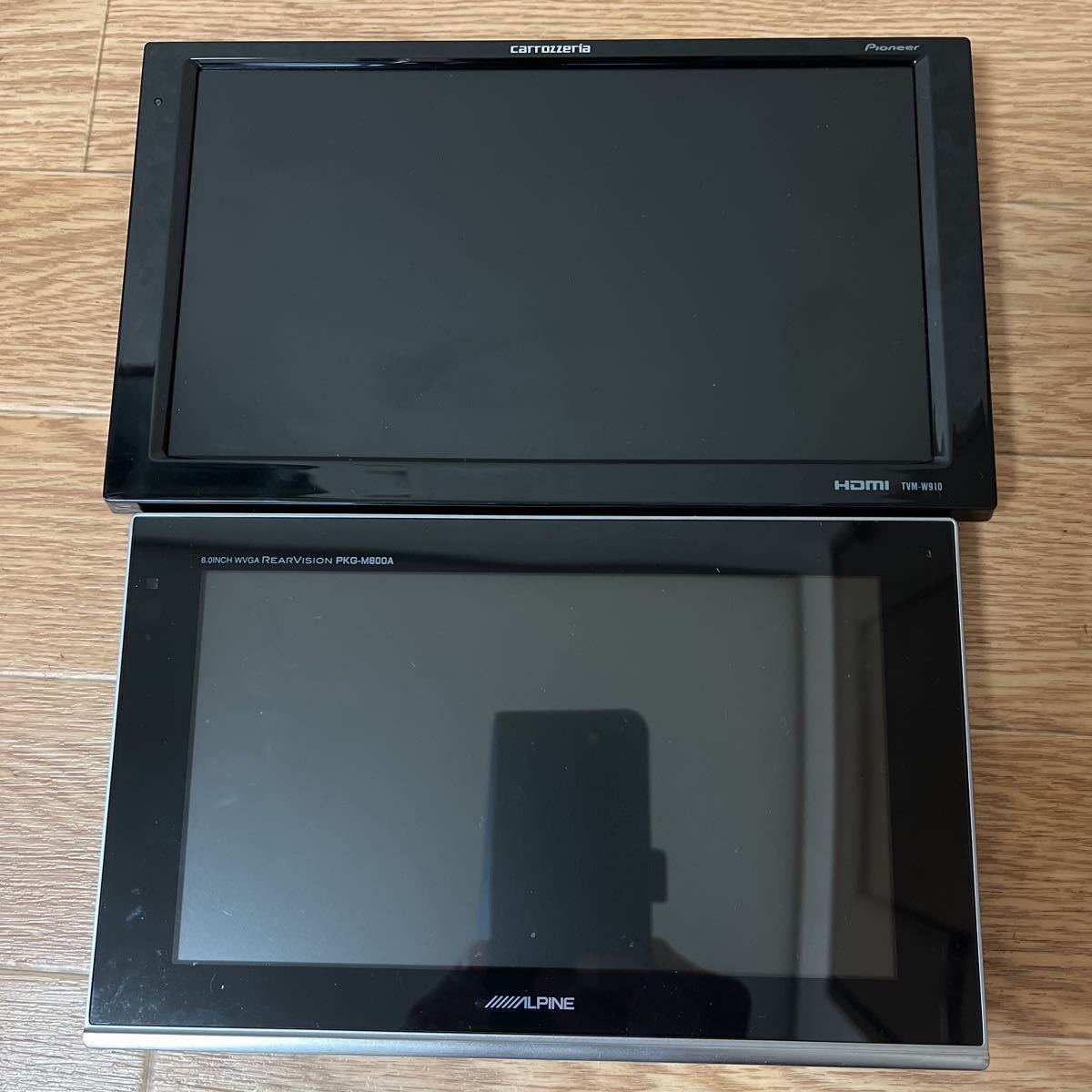 pioneer carrozzeria TVM-FW1010 TVM-W910 ALPINE PKG-M800A モニター