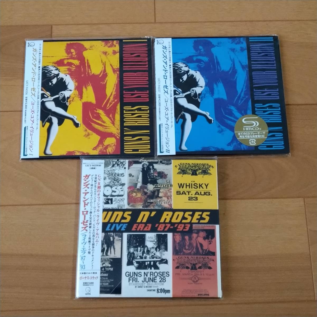 N' Guns Roses SHM-CD Japanese N ROSES CD SHM Bundle GUNS 6-Album