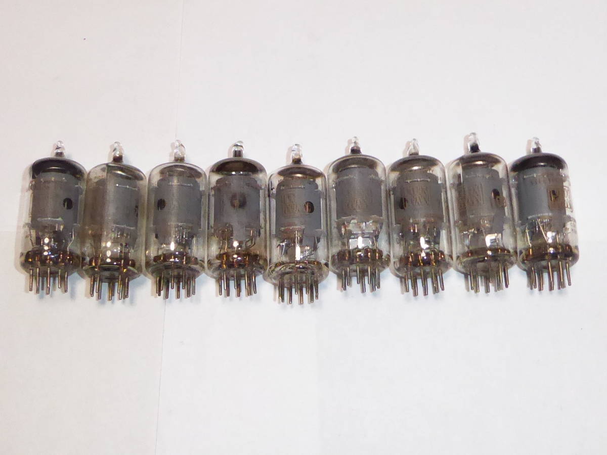 6267 EF86 9本 LUXMAN製 真空管 動作未確認 その52 その9， 6267