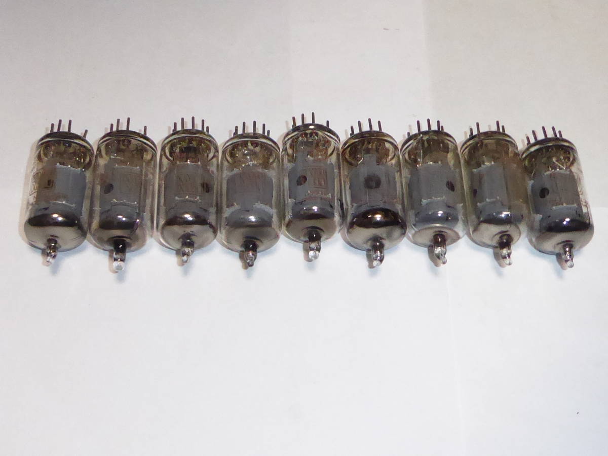 6267 EF86 9本 LUXMAN製 真空管 動作未確認 その52 その9， 6267