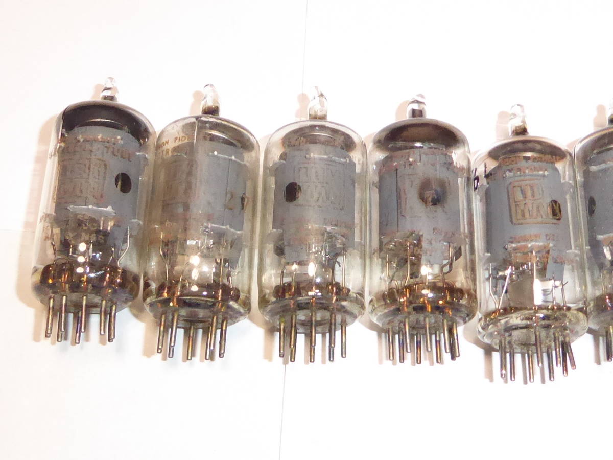 6267 EF86 9本 LUXMAN製 真空管 動作未確認 その52 その9， 6267