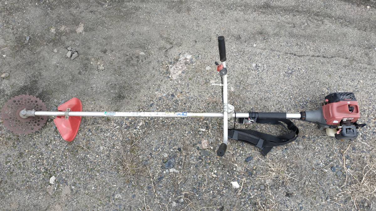 タナカ 刈払機 TCG 22 EAS ※ジャンク ※引き取り限定 奈良市より(刈払機  