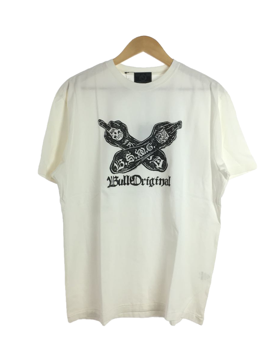  BULL ORIGINAL ブルオリジナル/Tシャツ/XL/コットン/ホワイト/白/BSMG-16-SS-15/タグ付き(その他)｜売買されたオークション情報、yahooの商品情報をアーカイブ公開 - オークファン XLサイズ以上
