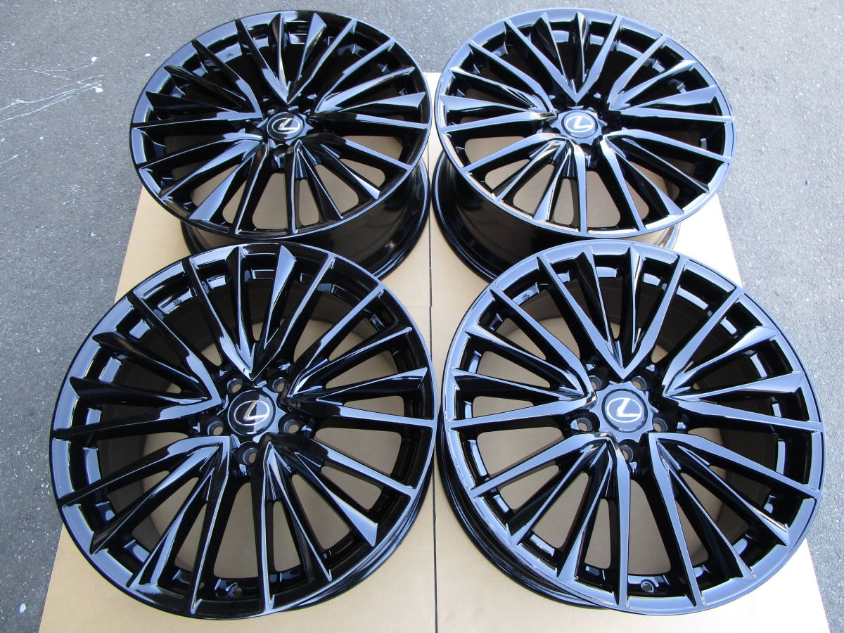 美品 レクサス IS300 IS300h バージョンL 純正 19インチ 8.5J +45 