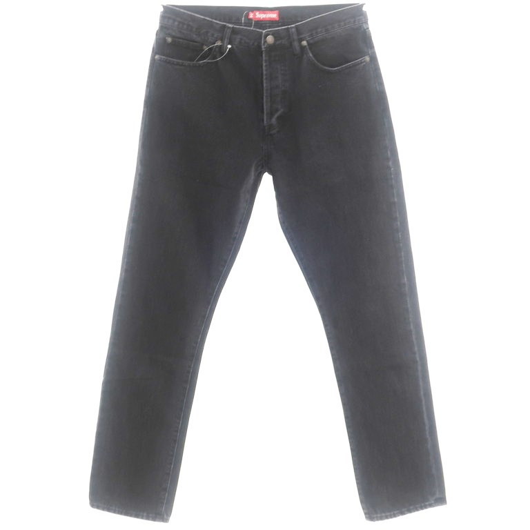 【定番，得価】 シュプリーム Supreme 2021年秋冬 Rigid Slim Jean デニムパンツ ジーンズ 34 ブラック(ボトムス)｜売買されたオークション情報、yahooの商品情報をアーカイブ公開 - オークファン 男性用