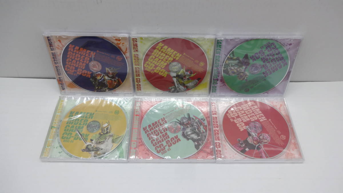 ◇2561・仮面ライダー鎧武 CD-BOX 6CD+DVD 5枚未開封 中古品(特撮 