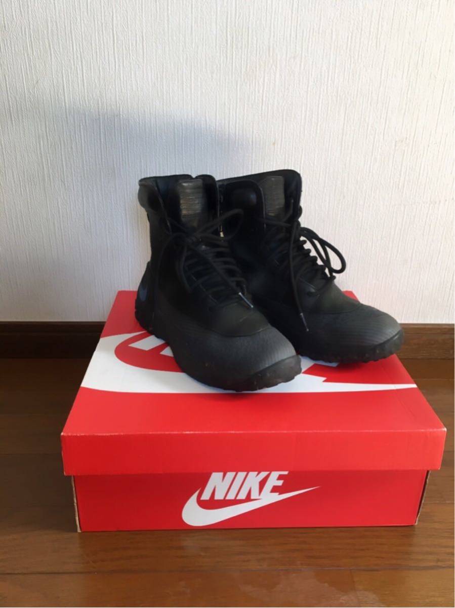 Nike☆Zoom ブーツ・黒・23.0㎝・ナイキ・ショートブーツ・検 