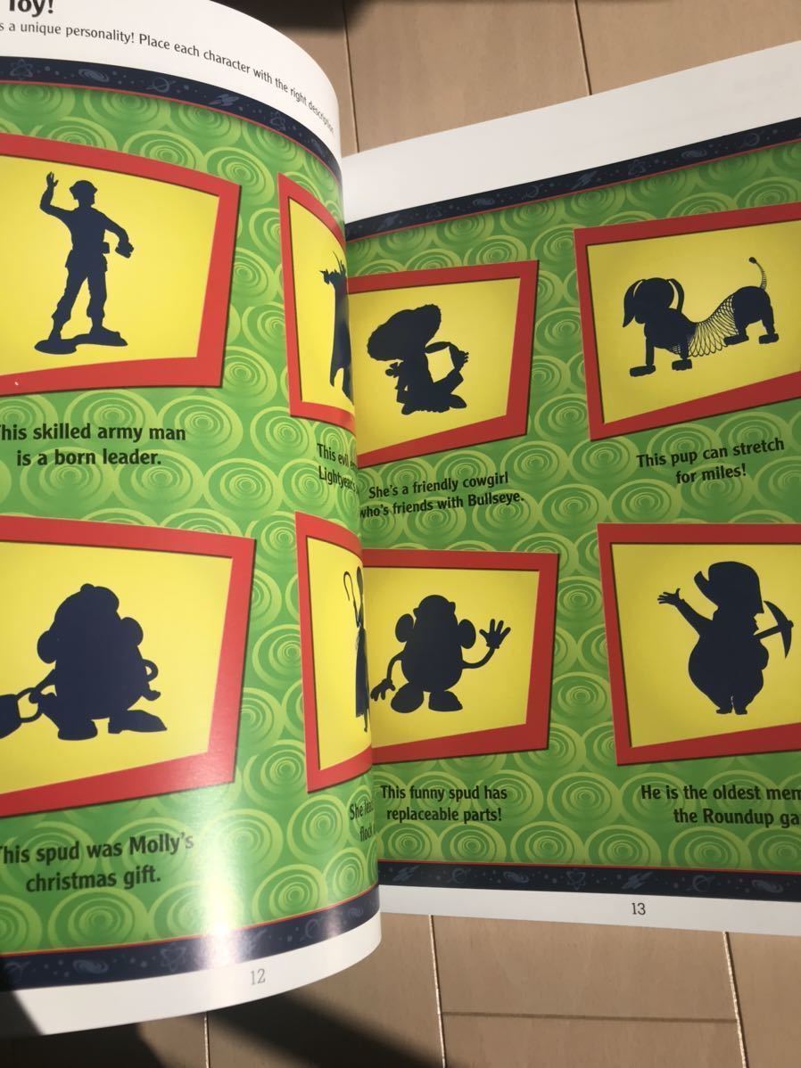 残りわずか　新品　送料無料　コストコ　シールブック　トイストーリー4 ディズニー 知育絵本　ステッカーファンブック　入園祝い_6