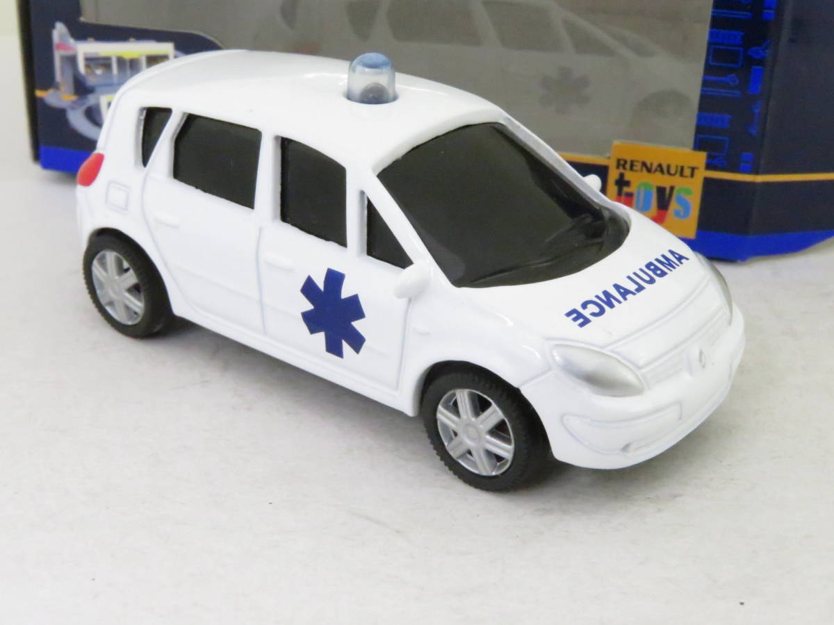 norev RENAULT SCENIC? AMBULANCE ルノー 救急 箱付 3インチミニカー コレ_3