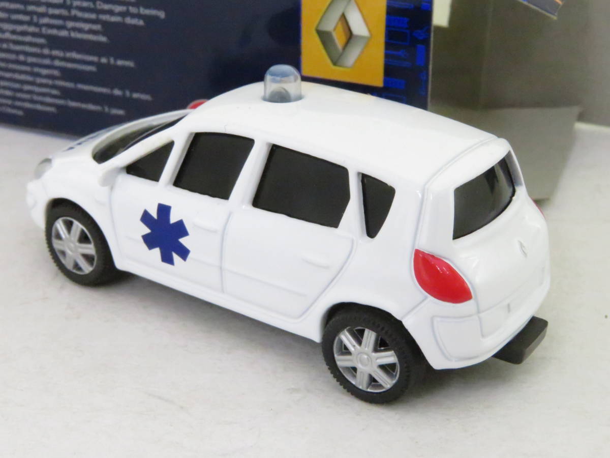 norev RENAULT SCENIC? AMBULANCE ルノー 救急 箱付 3インチミニカー コレ_4