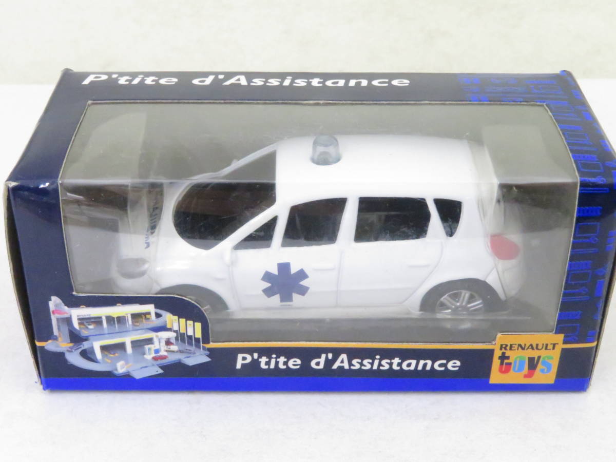 norev RENAULT SCENIC? AMBULANCE ルノー 救急 箱付 3インチミニカー コレ_6