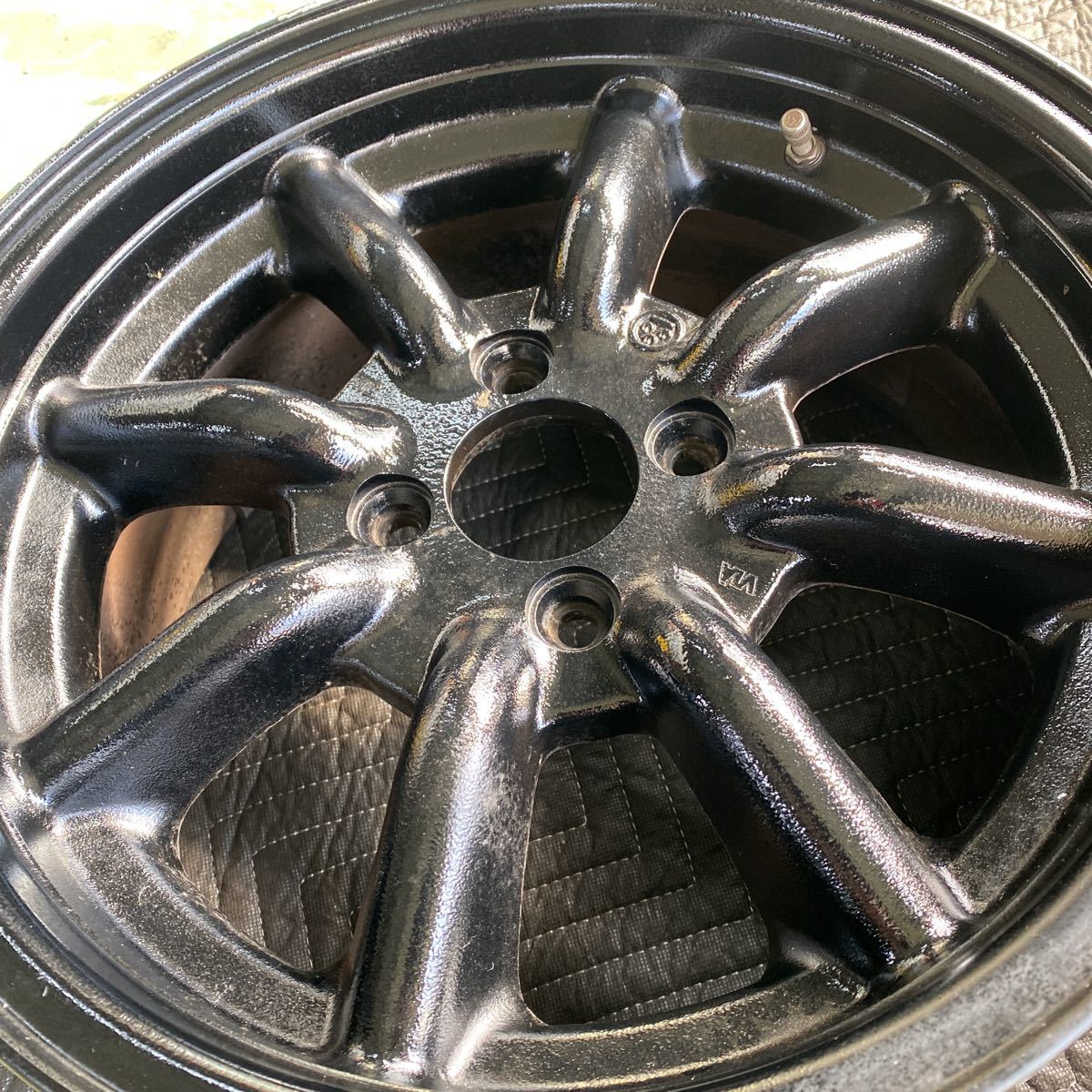 ワタナベホイール当時物15インチ7J PCD114.3 2本セット売り切り AE86 