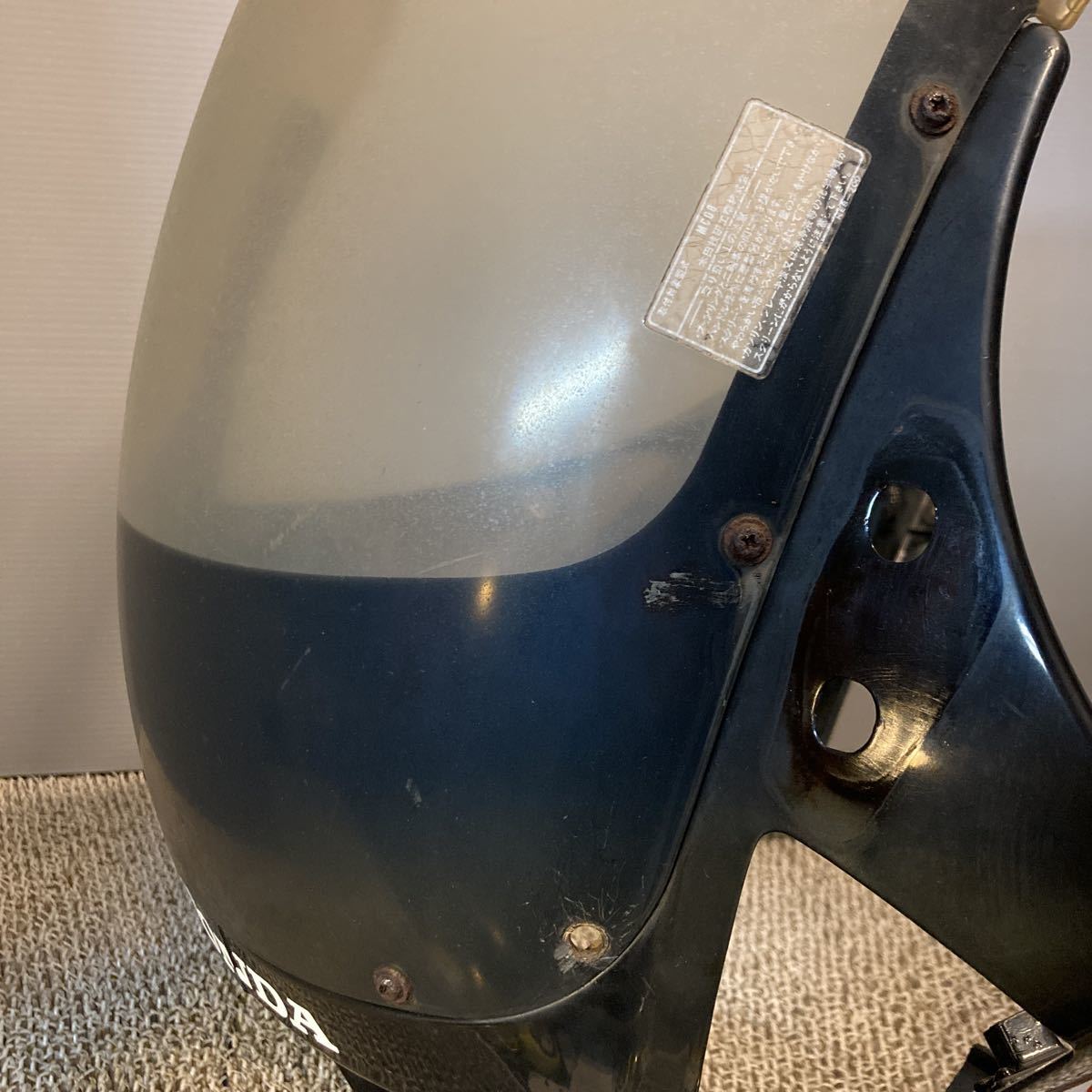 ホンダ VT250F 実働車 アッパーカウル フロント カウル スクリーン検 