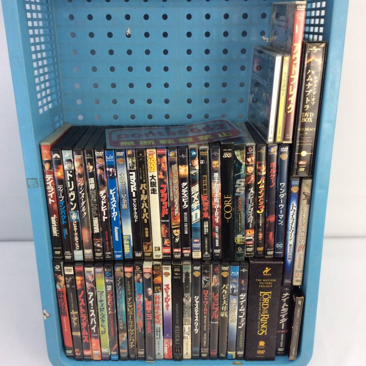 No.6948【DVD】映画DVDまとめ ジャンク品 洋画邦画50本以上大量セット 