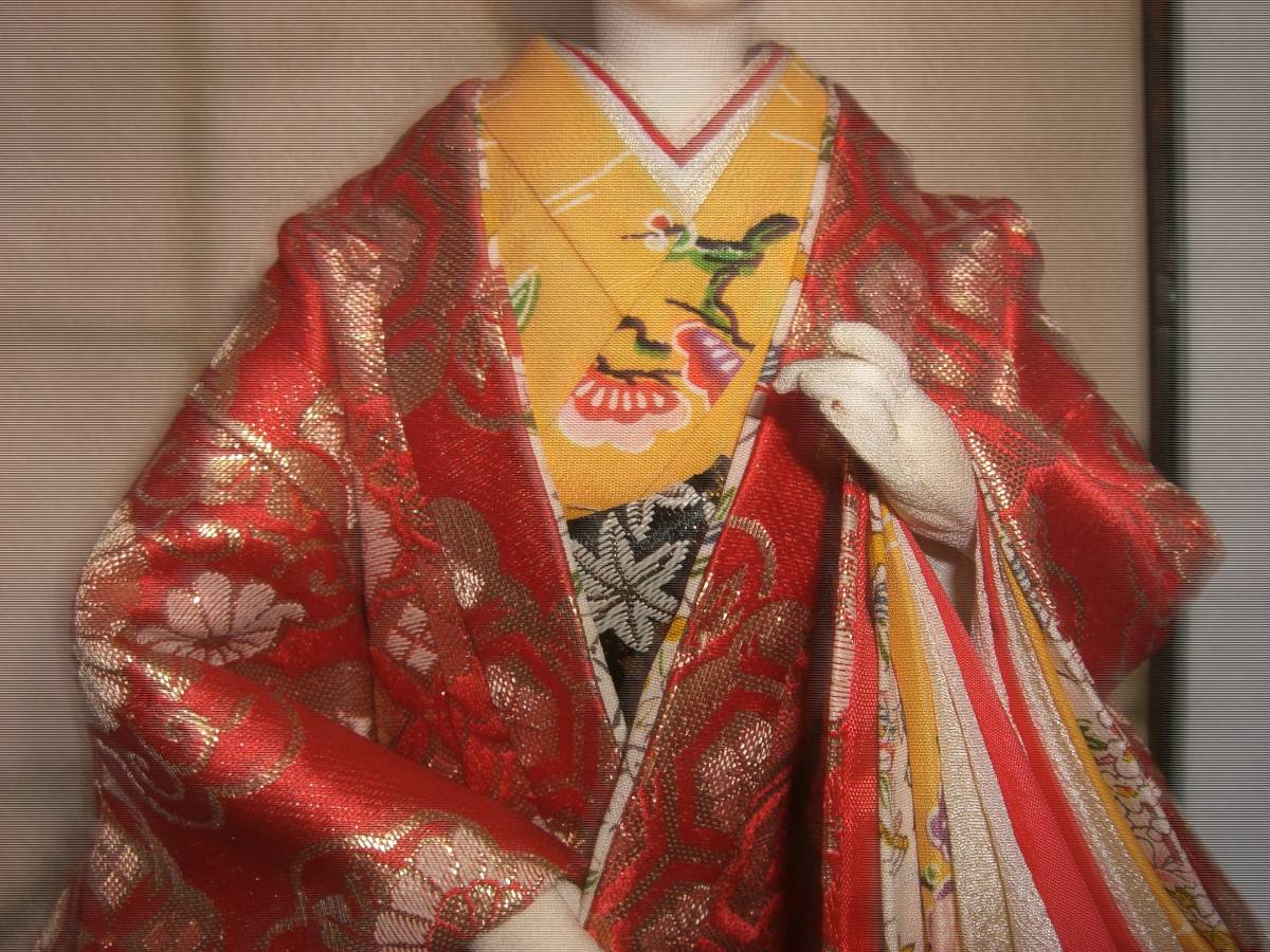 琉球人形 日本人形 ガラスケース入り 美品(日本人形)｜売買された
