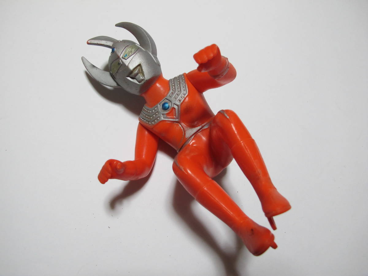 当時物 ブルマァク ウルトラマンタロウ オートバイ用ソフビ(ソフビ