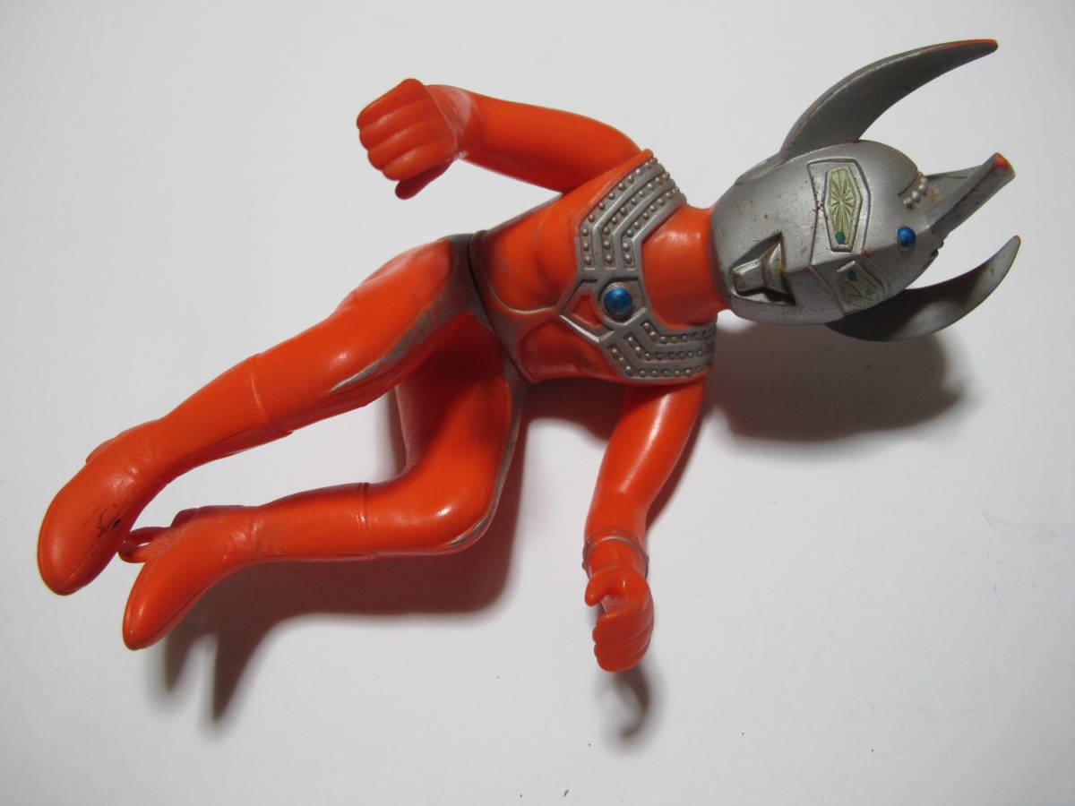 当時物 ブルマァク ウルトラマンタロウ オートバイ用ソフビ(ソフビ