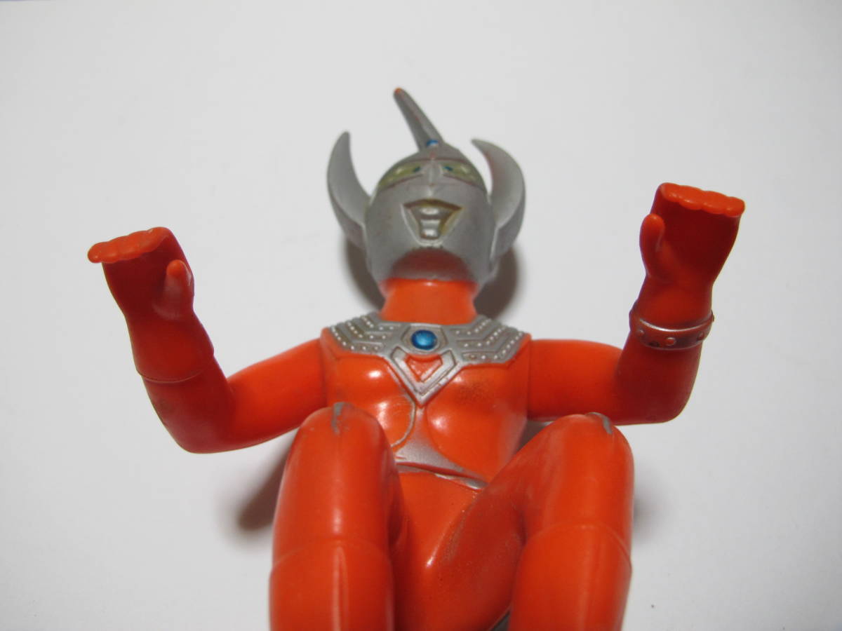 当時物 ブルマァク ウルトラマンタロウ オートバイ用ソフビ(ソフビ