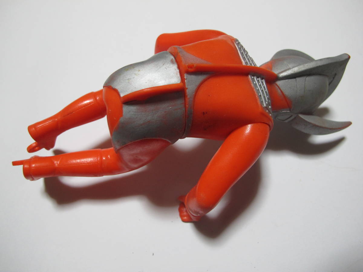 当時物 ブルマァク ウルトラマンタロウ オートバイ用ソフビ(ソフビ