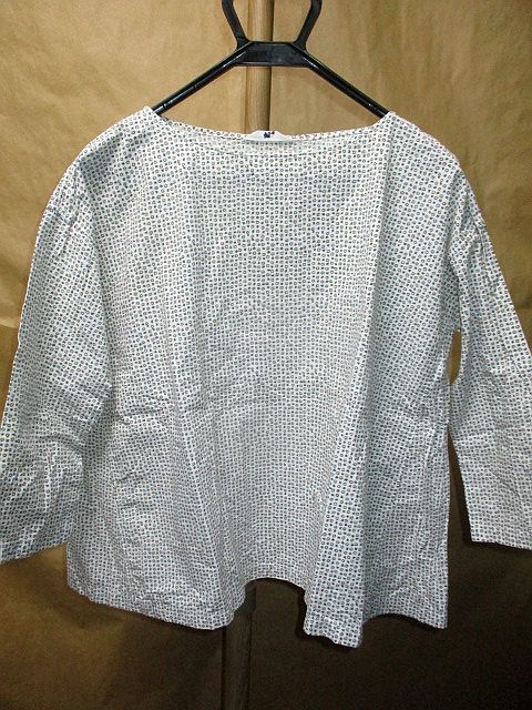 45rpm 45r 総柄　小花　ワイド　ブラウス　0