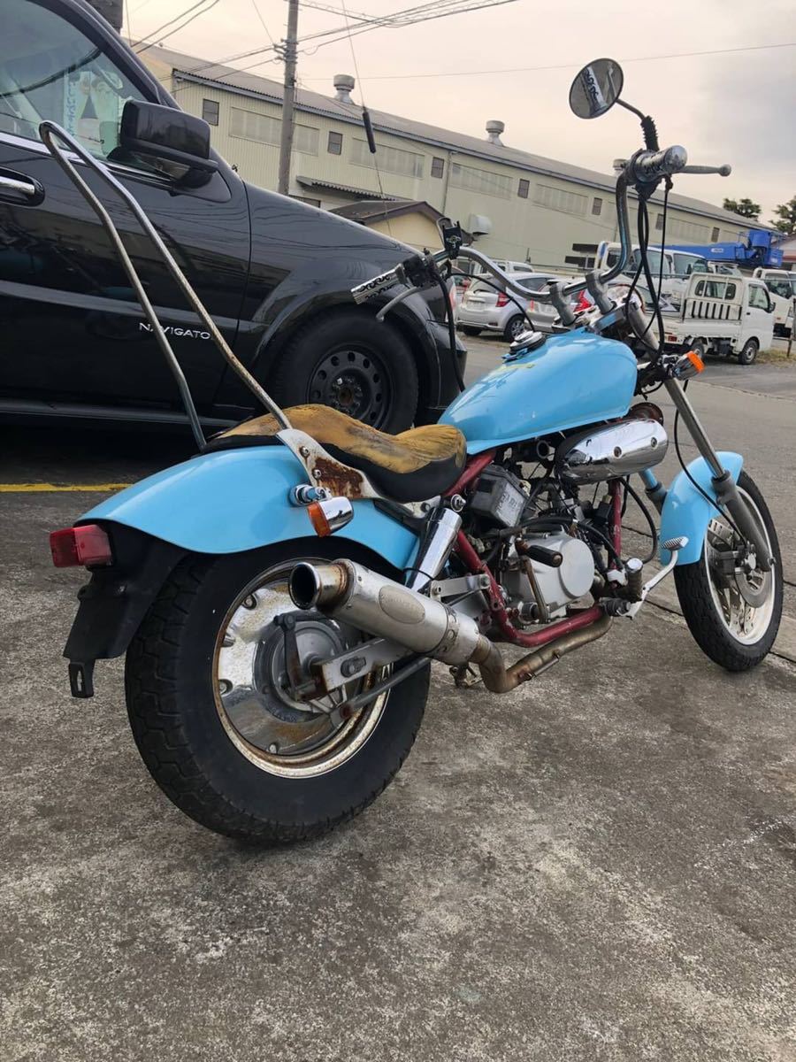 不動 マグナ50 AC13 中華エンジン？ 不明 レストアベース 検索JAZZ 