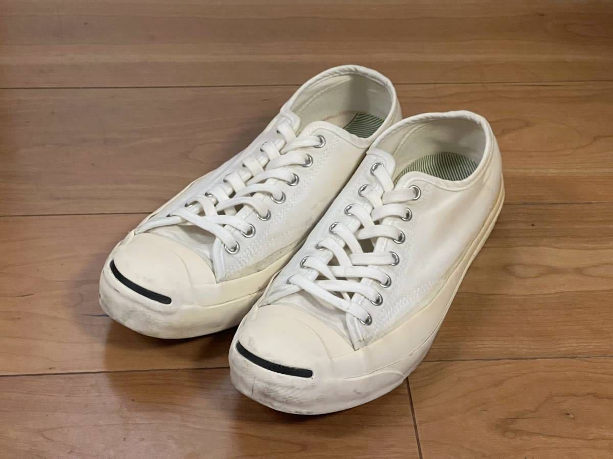 Converse Addict ジャックパーセル 26.5 US8 キャンバス ホワイト 白 