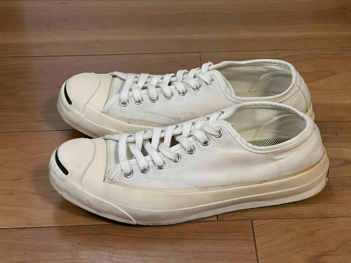 Converse Addict ジャックパーセル 26.5 US8 キャンバス ホワイト 白 
