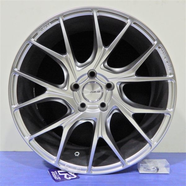 レイズ ホムラ RAYS HOMURA 2×7TW 19インチ 8J +45 5H 114.3 QAZ