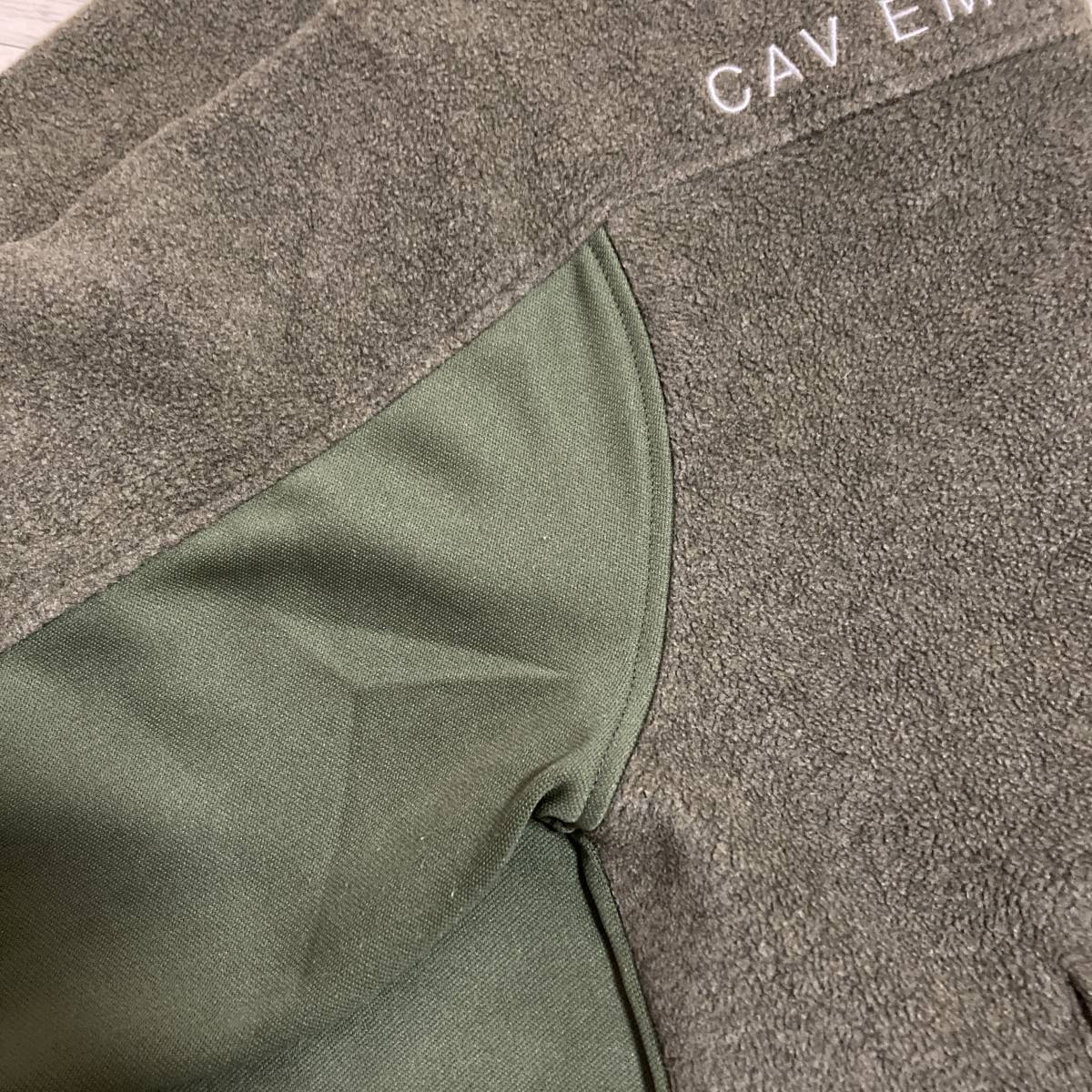 C.E CAVEMPT フリースジャケット グリーン L スケートシング スケシン 
