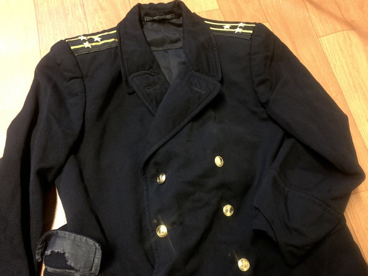 ソ連軍 M69 海軍 大佐 常勤コート ③ オーダー品 ソ連海軍